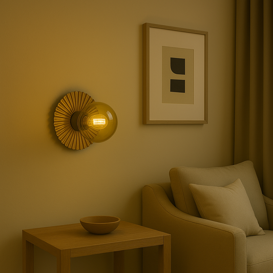 Minimalist Luxury Wall Light – Sol Halo