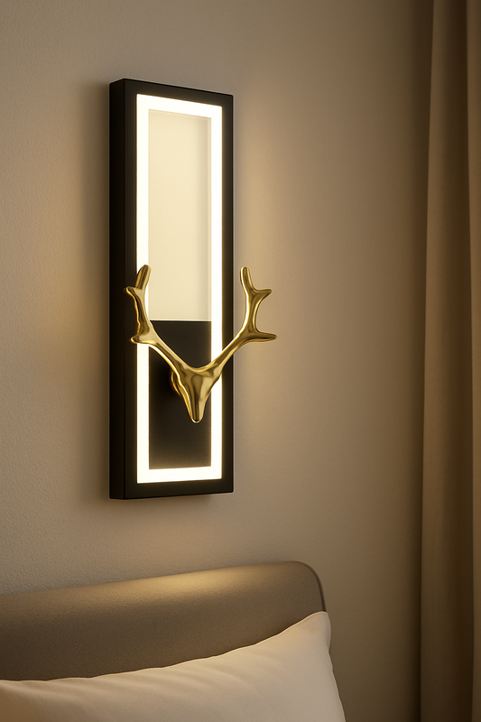 Sculptural Wall Lamp – Sol Crest