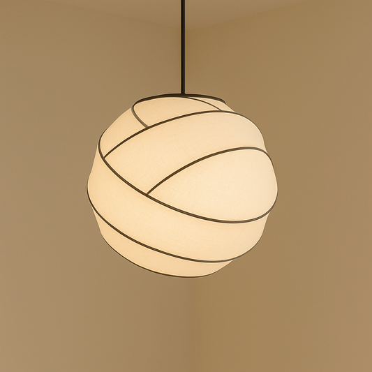 Hanging orb-style ceiling light 2- Nami Orb by Solune